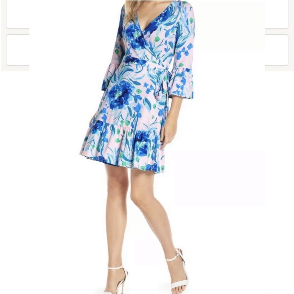 Lilly Pulitzer wrap dress